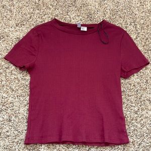 Ribbed t shirt size M